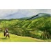 “Trembita. Call of the Carpathians” – Original Painting by Marina Stognieva